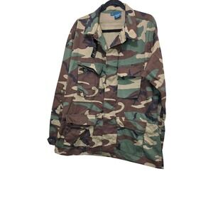 Propper Men's Camouflage Military Style Field Jacket Camping Heavy-Duty Size L
